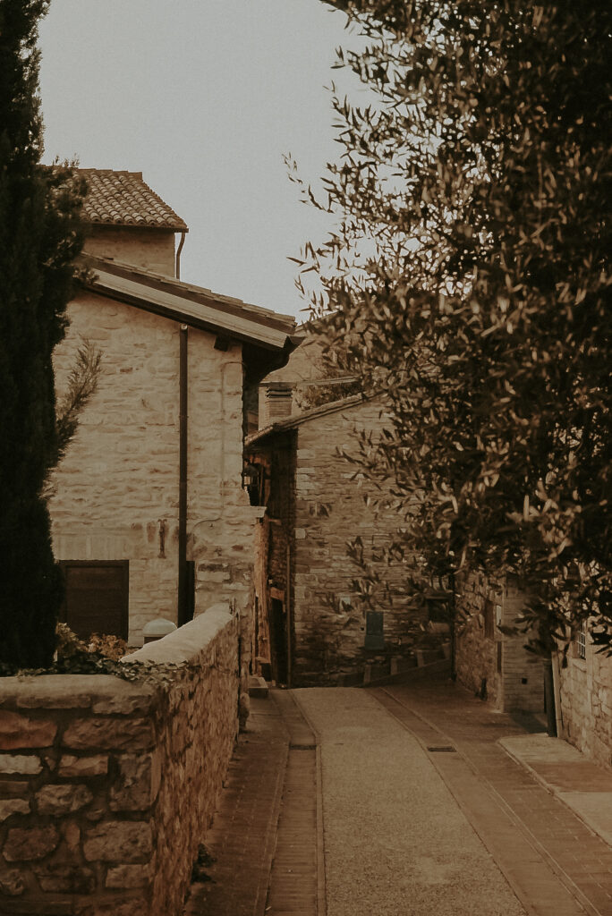 Assisi Old Town Streets