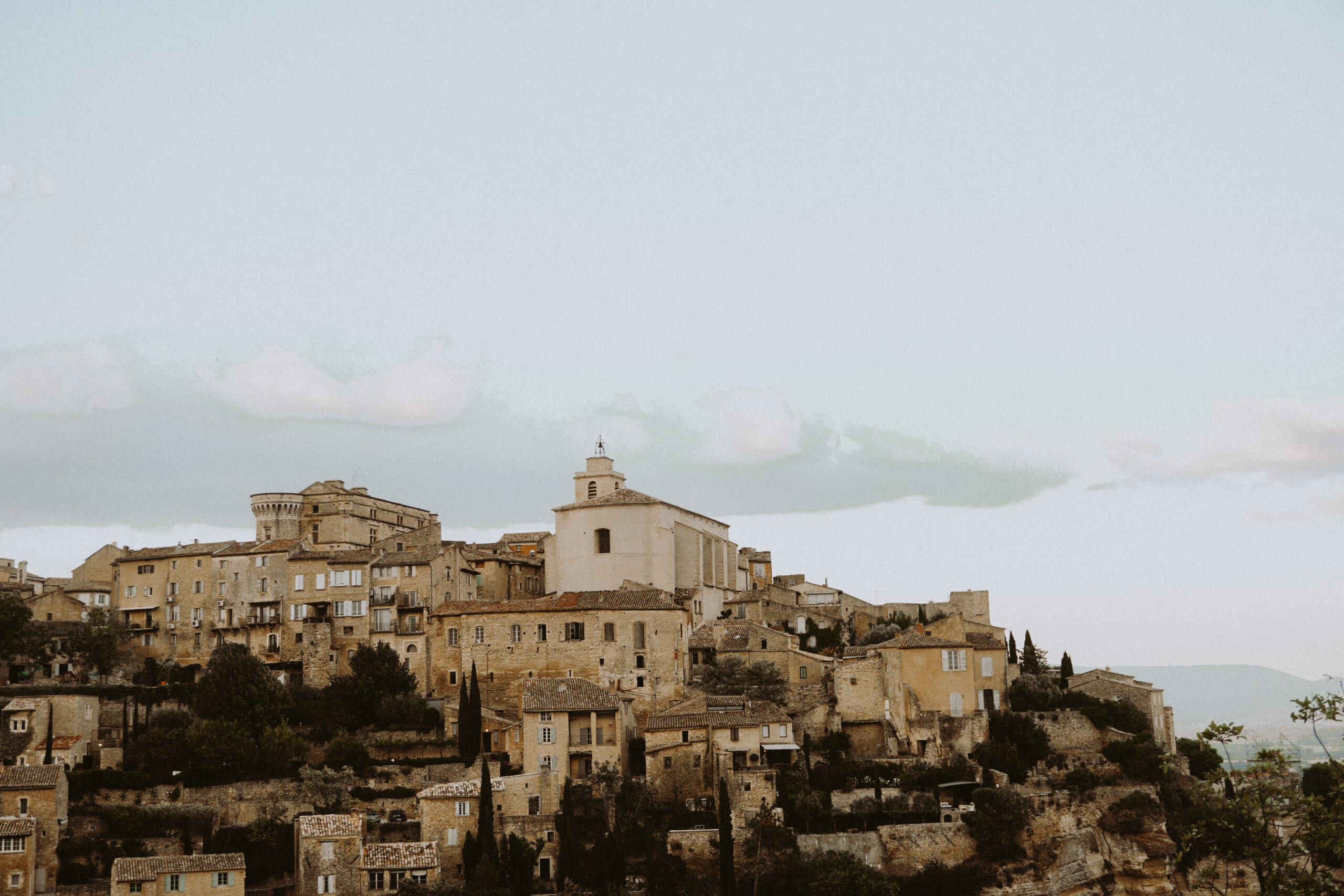 Picture of Gordes France in the Luberon Valley